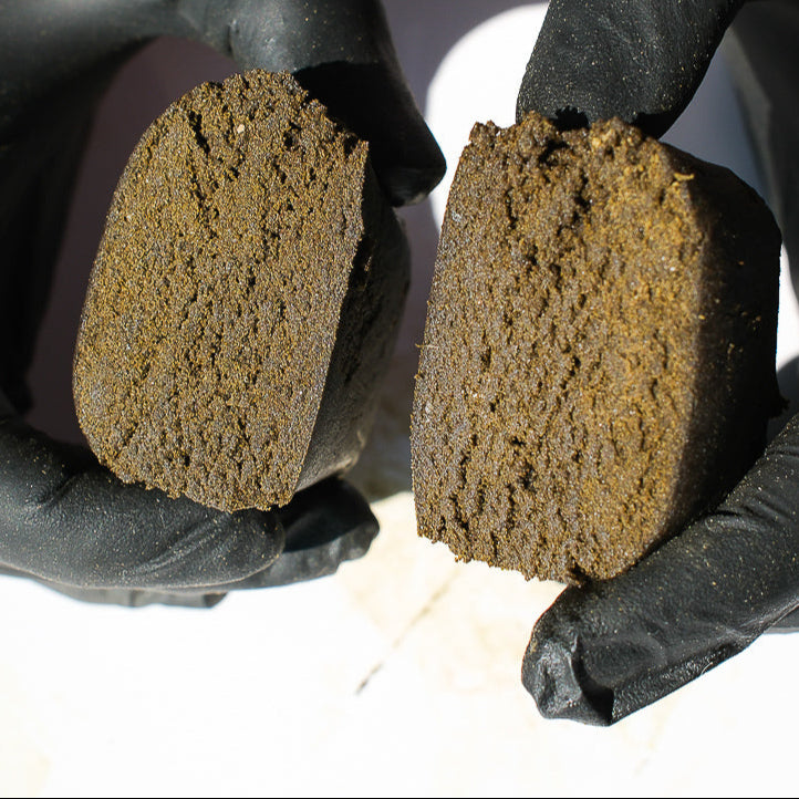 CBD Malana Cream coupé en deux