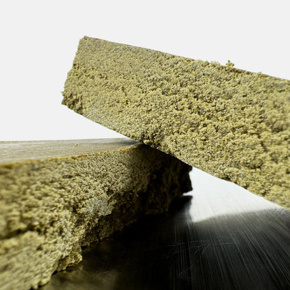 Zoom sur l'intérieur d'une barette de CBD Beldia